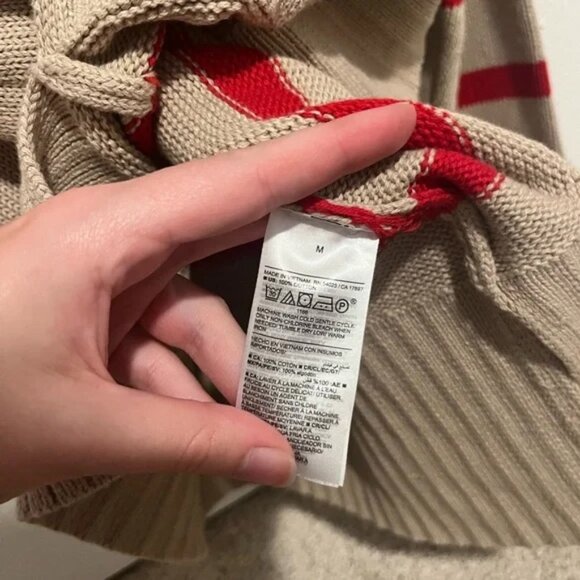 ❤️ NWT Striped Turtleneck Sweater! - Picture 5 of 6